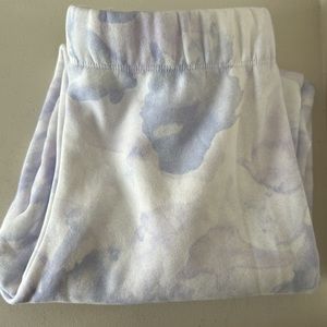 Women’s Purple and white jogging pants